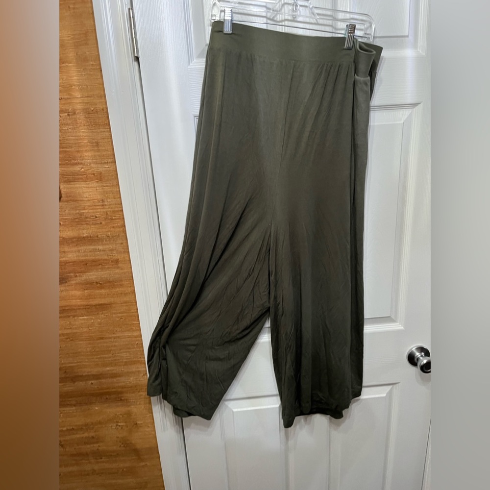 Torrid Olive Supersoft Culotte Pants
